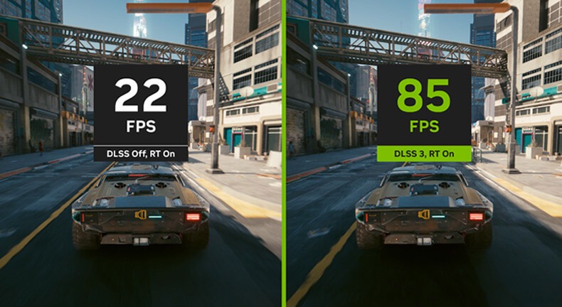 NVIDIA DLSS 3 (Deep Learning Super Sampling) là công nghệ render AI đột phá chỉ có trên GPU GeForce RTX,