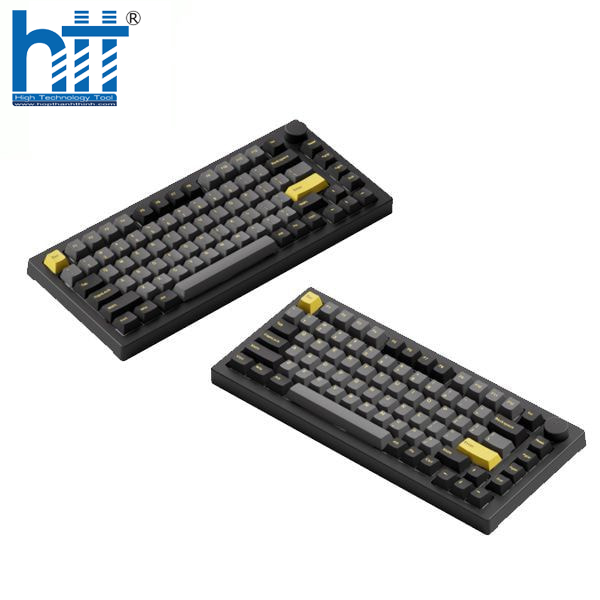 5075B Plus Black Gold – Multi-modes / RGB / Hotswap, bàn phím cơ cao cấp Akko