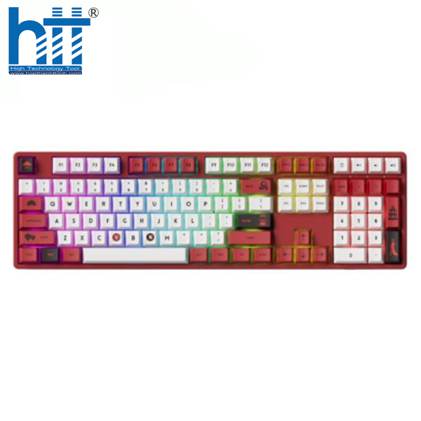 Bàn phím cơ AKKO 5108B Plus Red World Tour Viet Nam – Thiết kế sang trọng, pin bền, RGB sống động