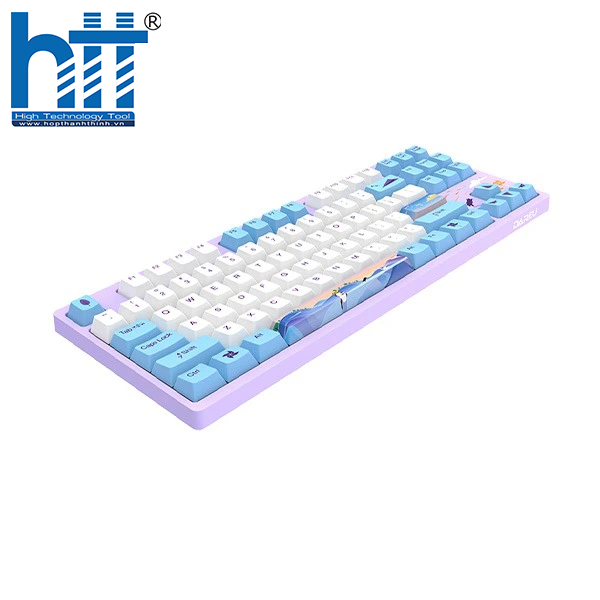 Setup gaming nổi bật với bàn phím cơ DAREU A87 CHILDHOOD.