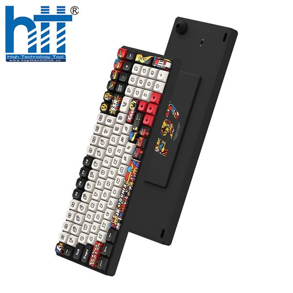 Setup chất hơn với IQUNIX F97 Graffiti Diary Wireless RGB.