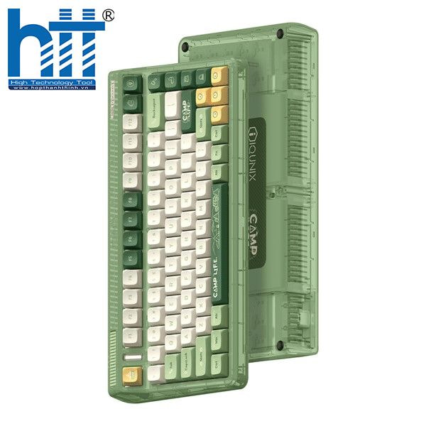 Setup góc làm việc cực chất với Bàn phím cơ IQUNIX OG80 Camping RGB.