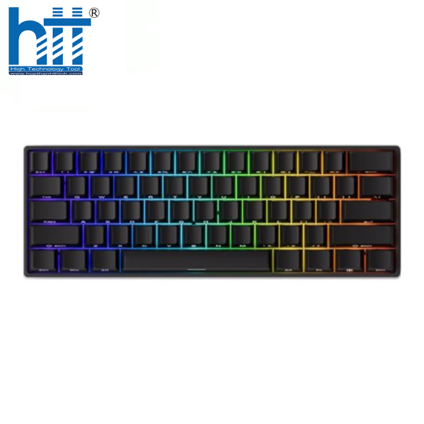 Bàn phím cơ MonsGeek FUN60 Max SP Black Glare Magnetic Switches – Tri-mode 8K – LED ARGB
