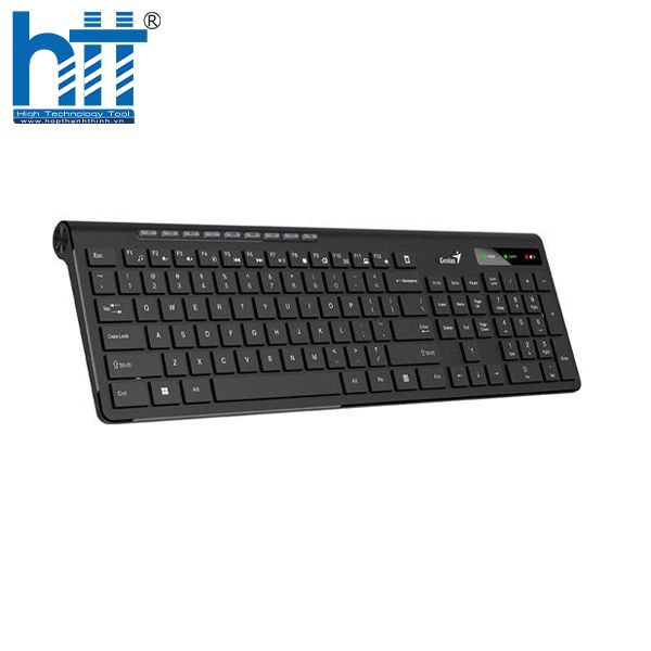 Setup tối giản cùng bàn phím Genius Slimstar 7230.