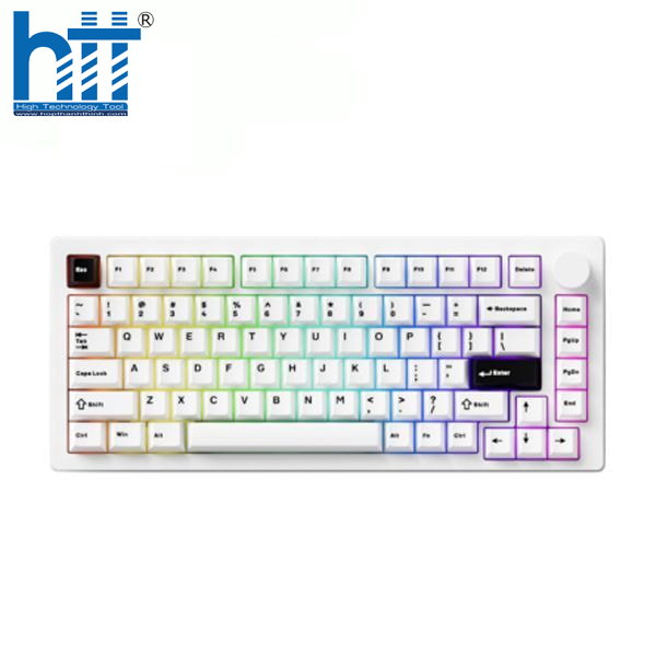 Bàn phím MonsGeek M1 V5 Black on White – thiết kế sang trọng, hiệu năng vượt trội