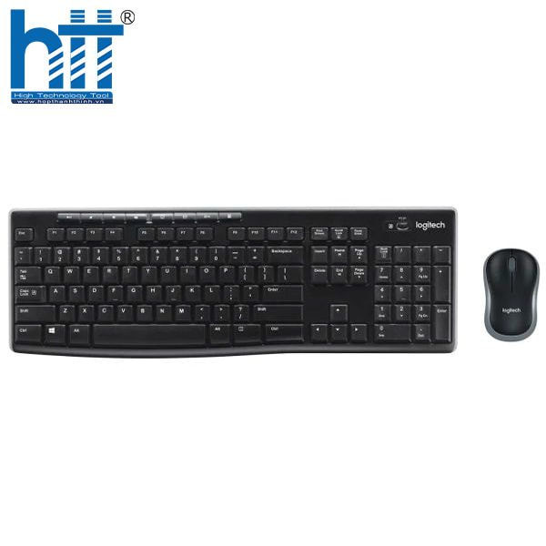Logitech MK270/MK270R – Pin lâu, dùng bền mỗi ngày.