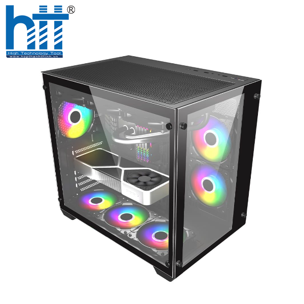 Vỏ máy tính 1st Player MV7 – Lắp GPU dọc