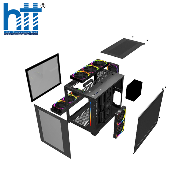 Case gaming khung dày 0.8 mm mạnh mẽ