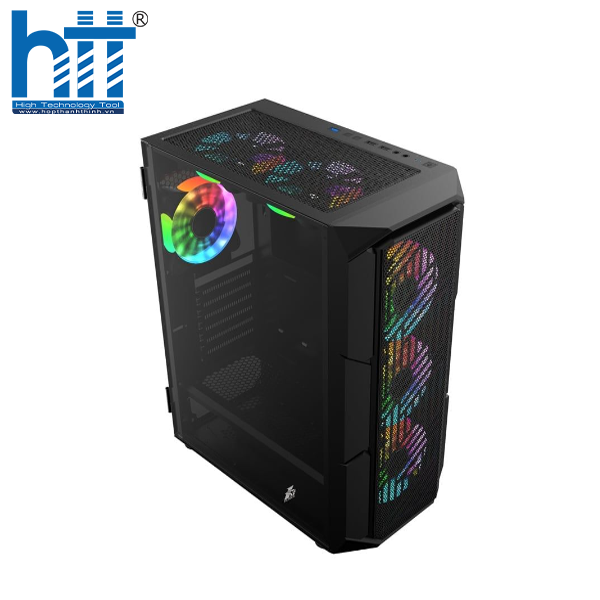 Case 1st Player XF Black — không gian rộng, build PC dễ dàng