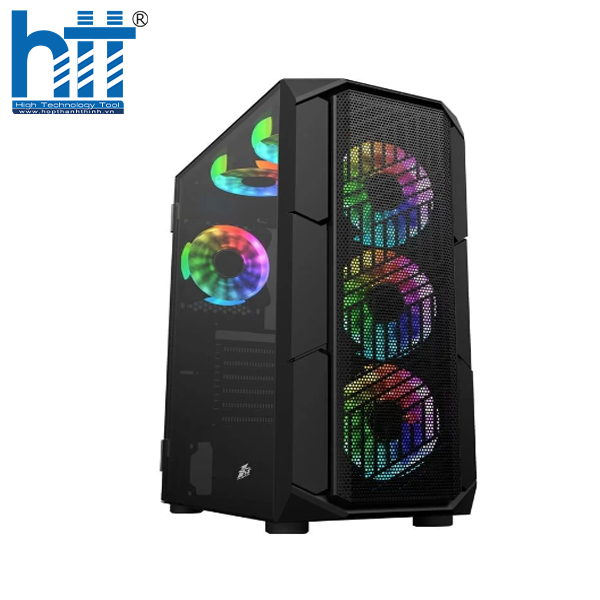Vỏ máy tính 1st Player XF Black — thiết kế airflow mạnh mẽ cho gaming