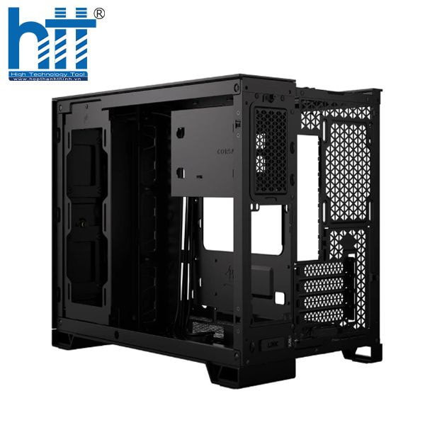 Airflow mạnh mẽ cho gaming rig với Corsair 2500X TG Black
