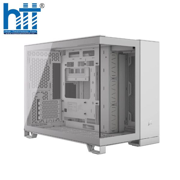 Airflow mạnh mẽ cho build PC tone trắng với Corsair 2500X White