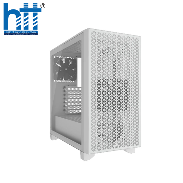 Corsair 3000D Airflow White – Airflow mạnh mẽ