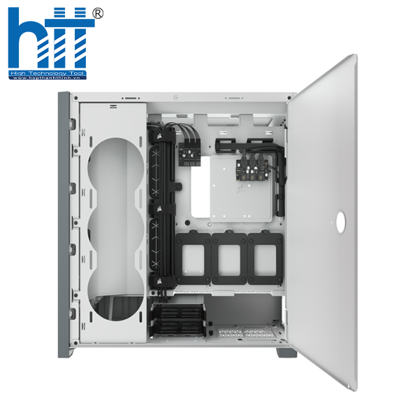 Vỏ máy tính Corsair 5000X White – Không gian đỉnh cao