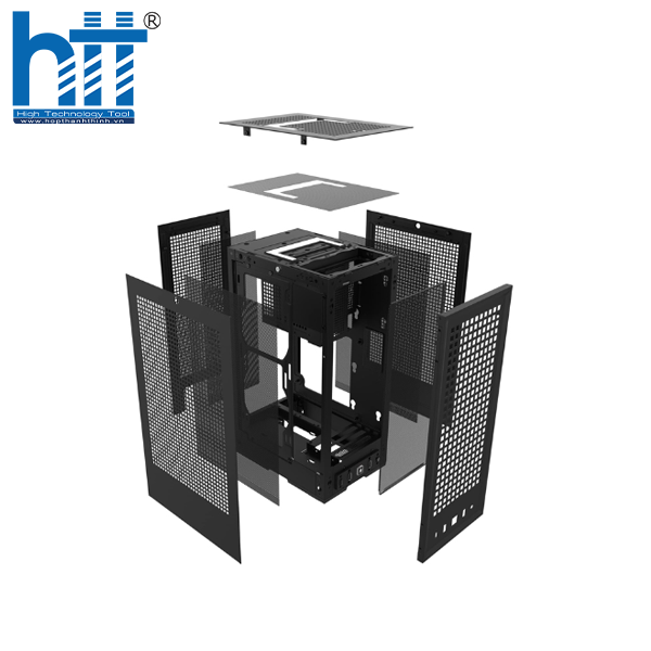Build gọn gàng cùng HYTE Revolt 3 ITX Black