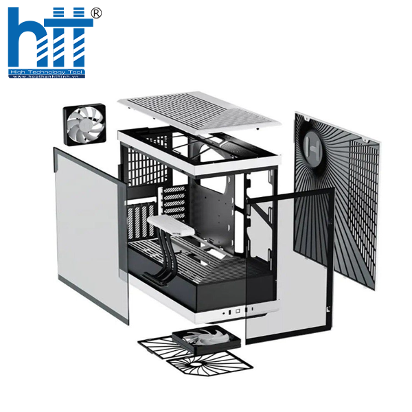 Case kính Panorama – HYTE Y40 Black White