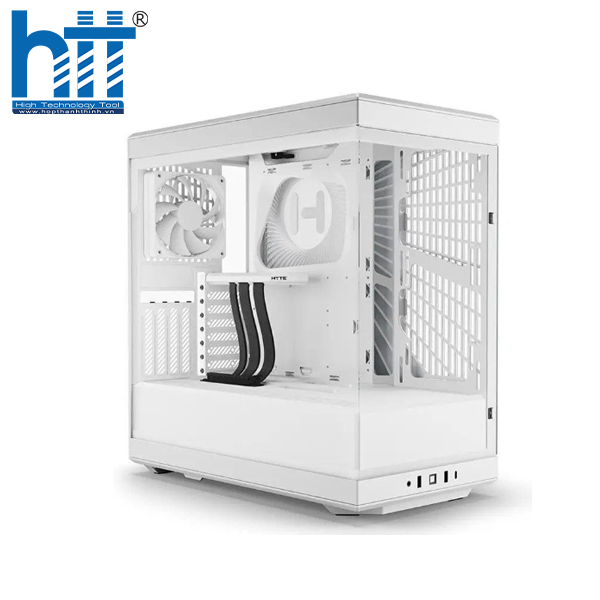 HYTE Y40 Snow White – Tinh tế chuẩn trắng