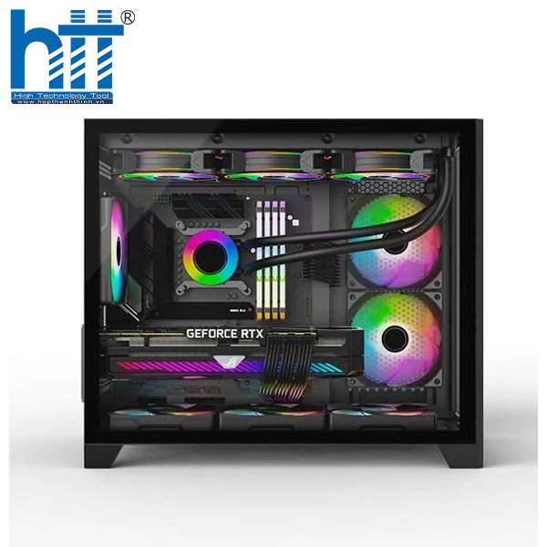 Case gaming chuyên nghiệp MIK LV12 M BLACK