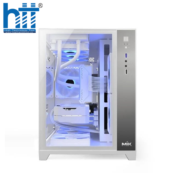 Case trắng sang – gaming chất – LV12 M WHITE