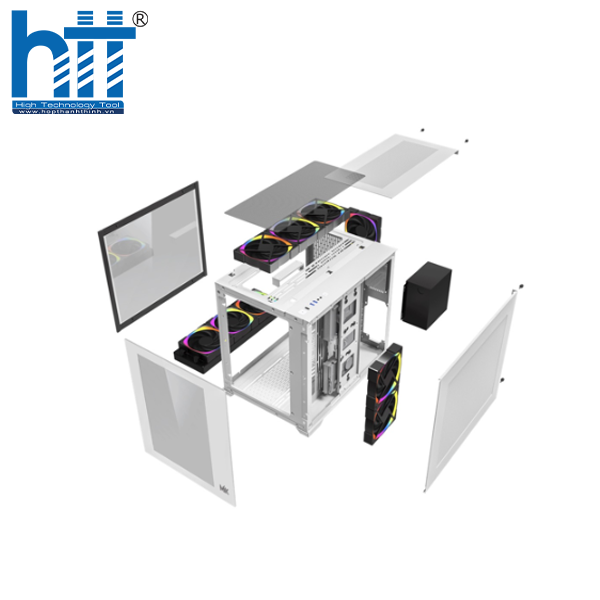 Case kính đôi cao cấp – MIK LV12 WHITE