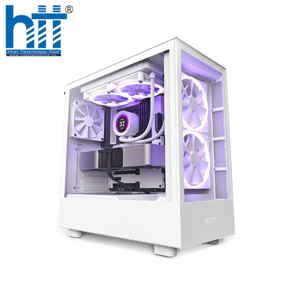 NZXT H5 Elite White – Tối giản, tinh tế từng chi tiết