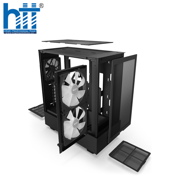 NZXT H5 Flow CC-H51FB-R1 hỗ trợ GPU 365mm
