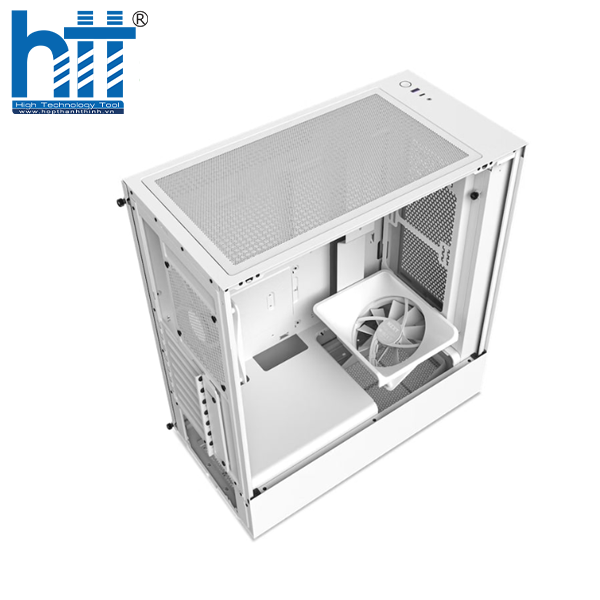 Vỏ NZXT H5 Flow White, chuẩn build PC hiện đại