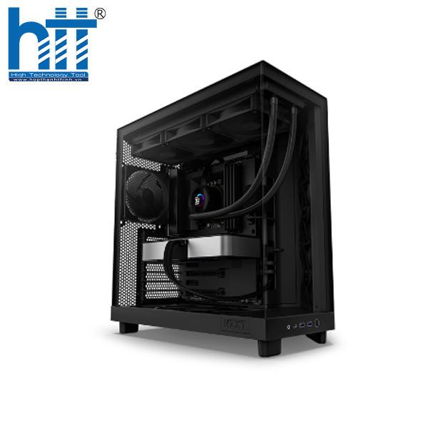NZXT H6 Flow Black – Thiết kế kính góc độc đáo