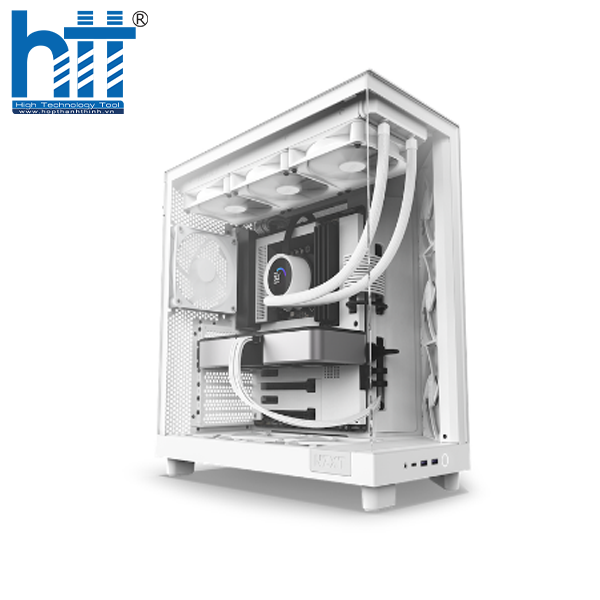 NZXT H6 Flow White – Panorama đẳng cấp