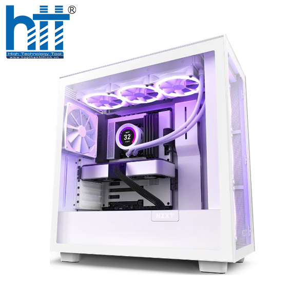 NZXT H7 Elite White – Trắng tinh tế, hiệu năng mạnh