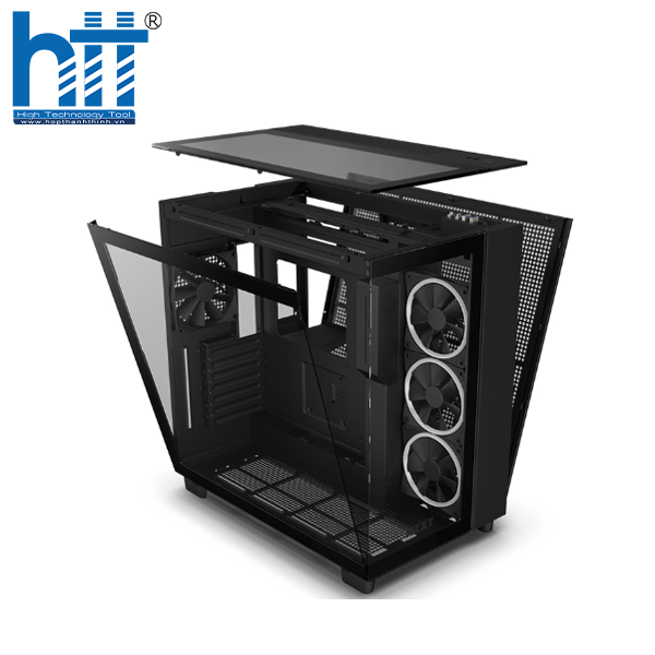 Case kính đôi NZXT H9 Elite – Build PC đẳng cấp