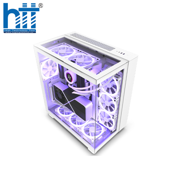 NZXT H9 Elite White – Phô diễn trọn vẹn sức mạnh PC