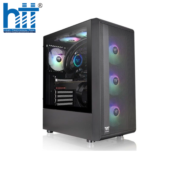 Thermaltake S200 TG ARGB Black – Mid Tower mạnh mẽ.