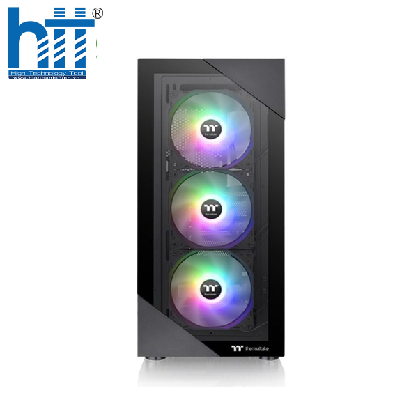 View 200 TG ARGB Black – Mid Tower mạnh mẽ, tối ưu airflow.