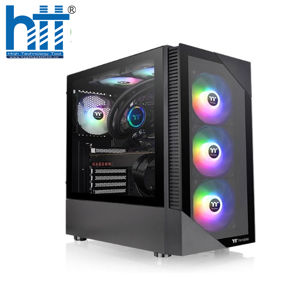 Thermaltake View 200 TG ARGB Black – 3 quạt ARGB sẵn sàng bùng nổ hiệu năng.