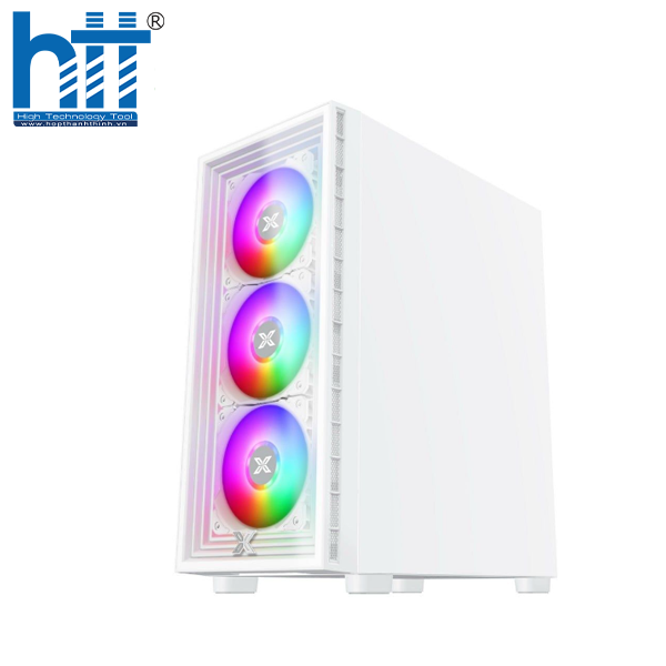 Vỏ máy tính Xigmatek PHANTOM 3F White – gaming trắng đẳng cấp