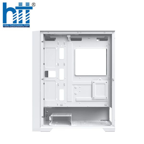Case Xigmatek QUANTUM 3F trắng hiện đại