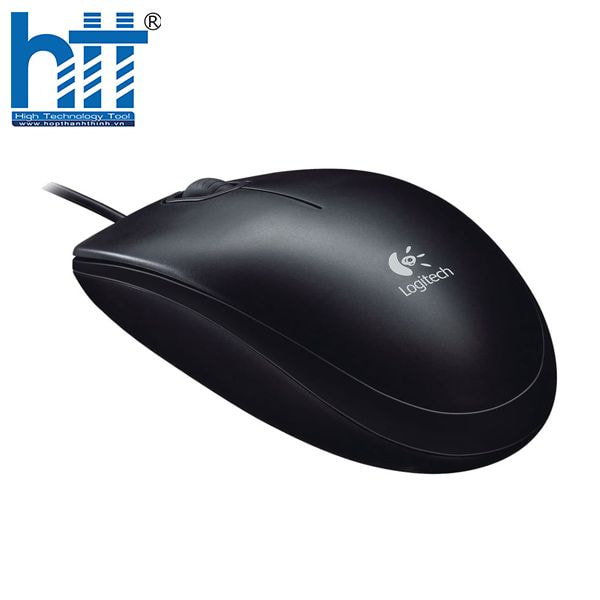 Chuột Logitech B100 – Plug & Play, cắm là dùng.