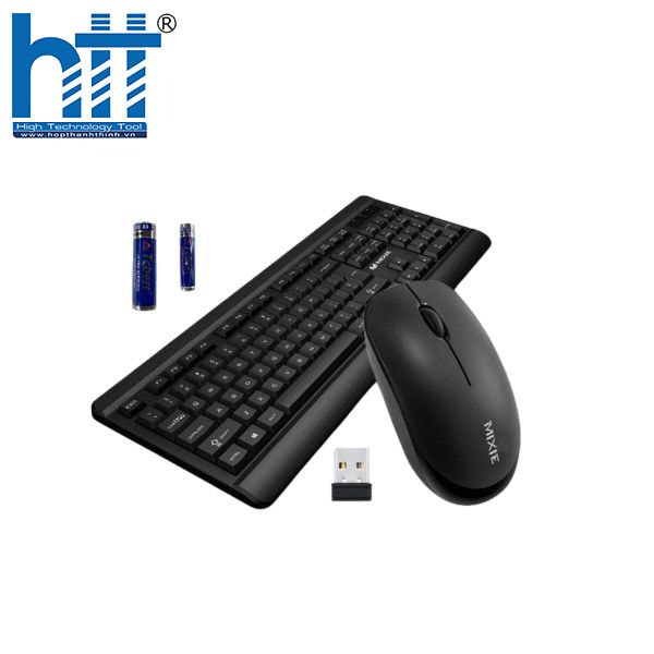 Làm việc gọn gàng hơn với bộ bàn phím chuột MIXIE MT-4100