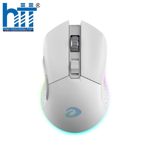 Chuột DareU EM901 RGB Wireless White – gaming đẳng cấp.