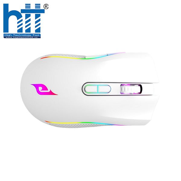 Trải nghiệm E-DRA EM624W Wireless White với DPI 3600 và LED RGB nổi bật.