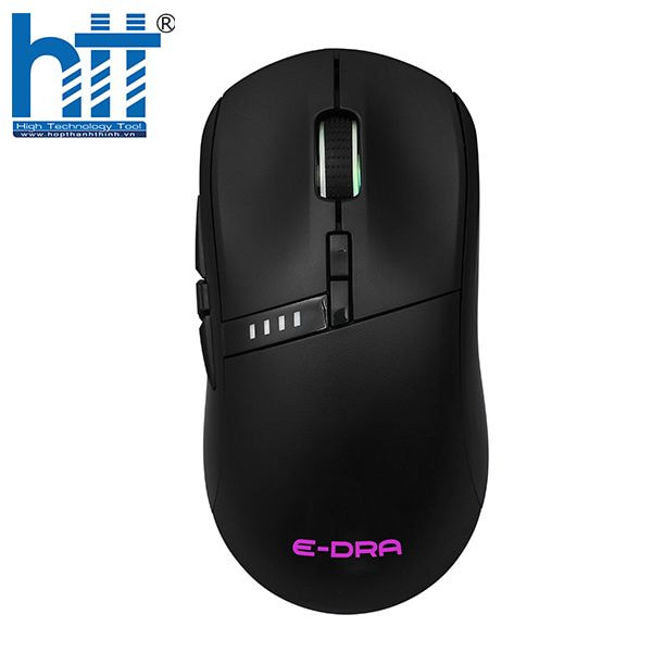 Chuột không dây E-DRA EM620W – thiết kế công thái học, RGB nổi bật.