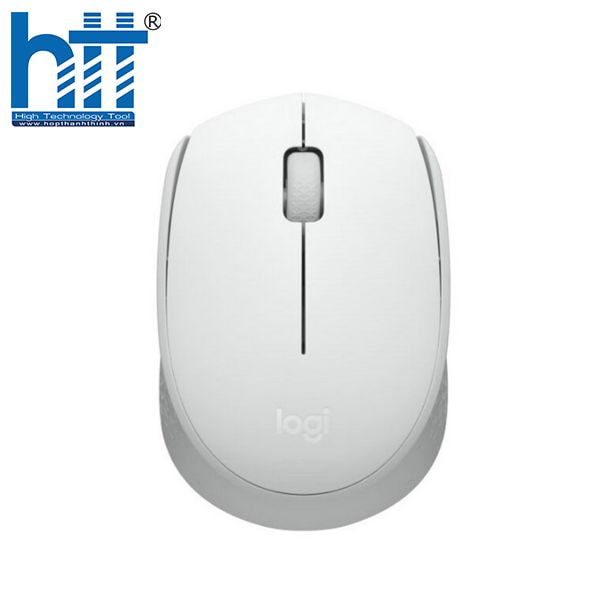 Chuột không dây Logitech M171 Trắng – Tinh gọn, tiện dụng