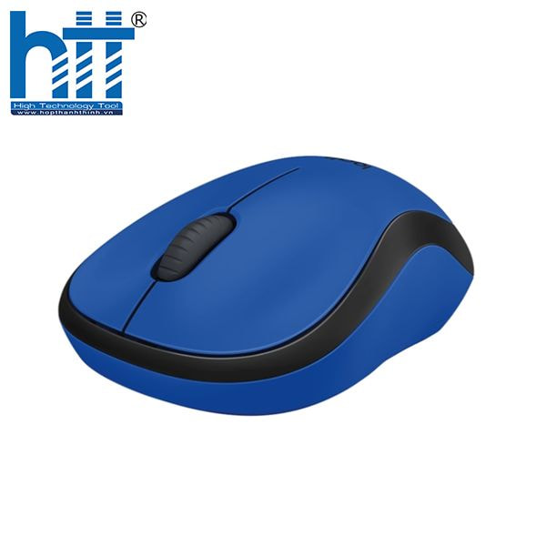 Logitech M221 Xanh Dương – chuột văn phòng tiện lợi.
