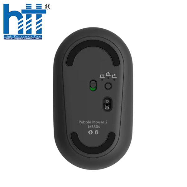 Chuột không dây Logitech M350S Graphite pin 24 tháng