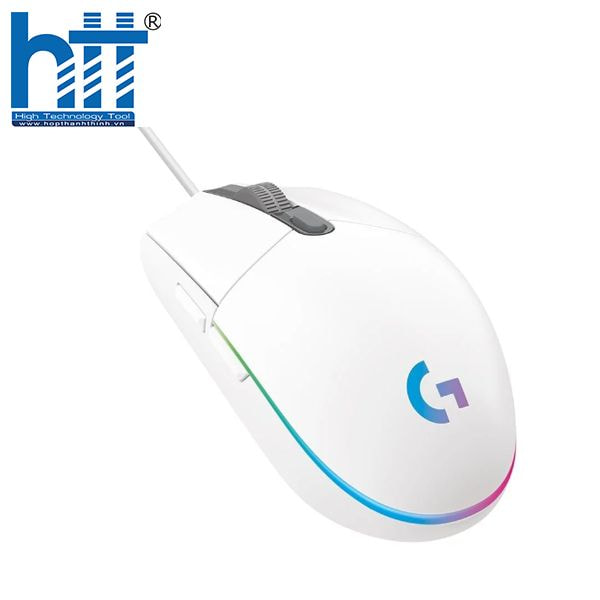 Chuột gaming Logitech G102 LightSync White – phản hồi 1ms