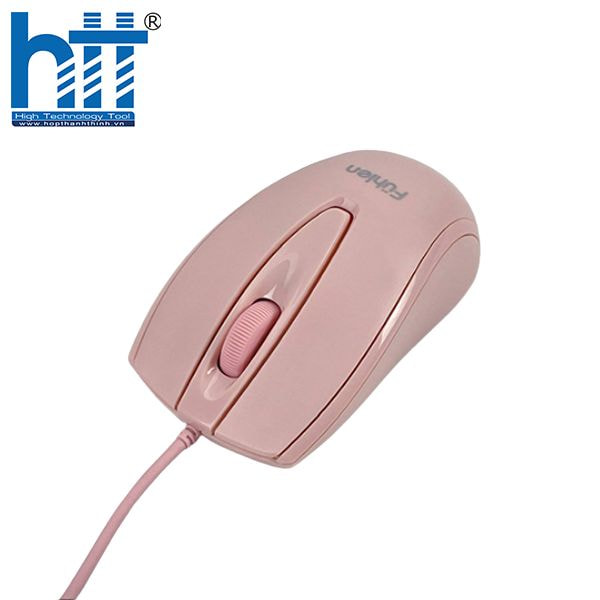 Cảm biến quang học chính xác trên Chuột Fuhlen L102 màu hồng