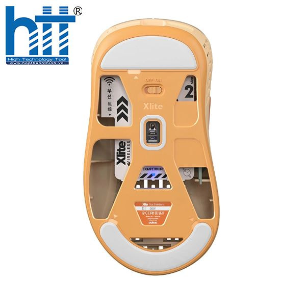 Chuột Pulsar Xlite V2 Retro Brown – DPI 20K, độ chính xác cực cao.