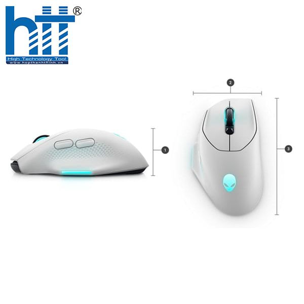Hiệu năng đỉnh cao với chuột Dell Alienware AW620M.