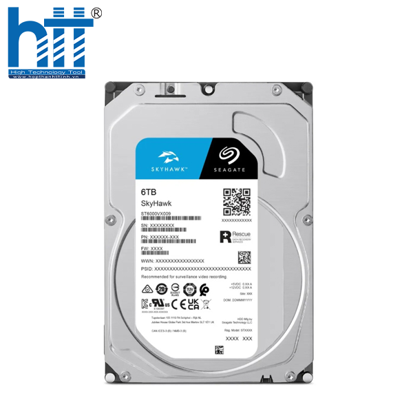 Dung lượng lớn lên đến 6TB.